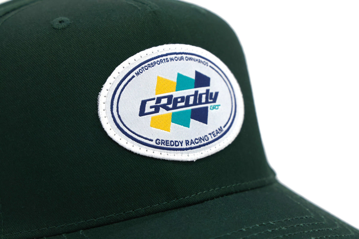 GReddy Racing Team A-Frame Cap - Dark Green — image 4