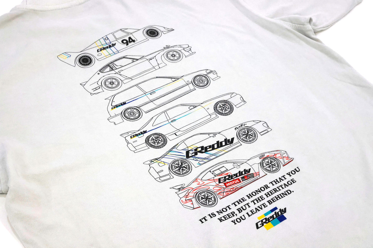 GReddy Heritage 4.0 Boxy Tee - Pigment Lunar Rock — image 6