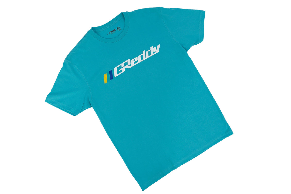 GReddy OG Logo Tee - Tahiti Blue — image 1