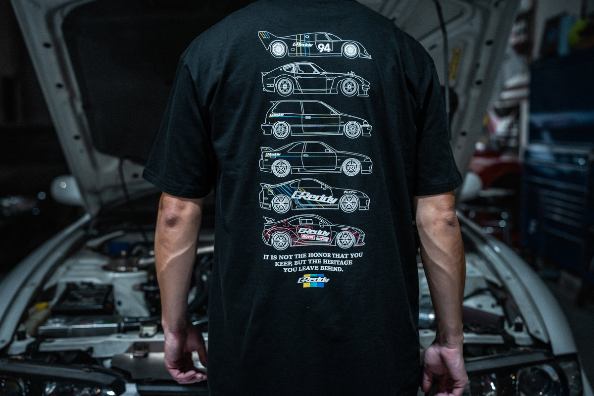 GReddy Heritage 4.0 Tee - Black — image 4