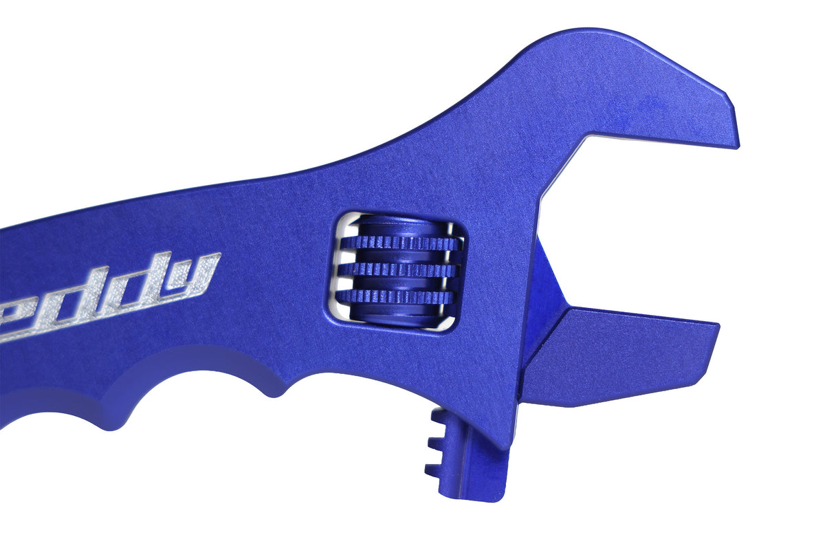 GReddy X Dyme Adjustable AN Wrench V2 - Blue — image 2