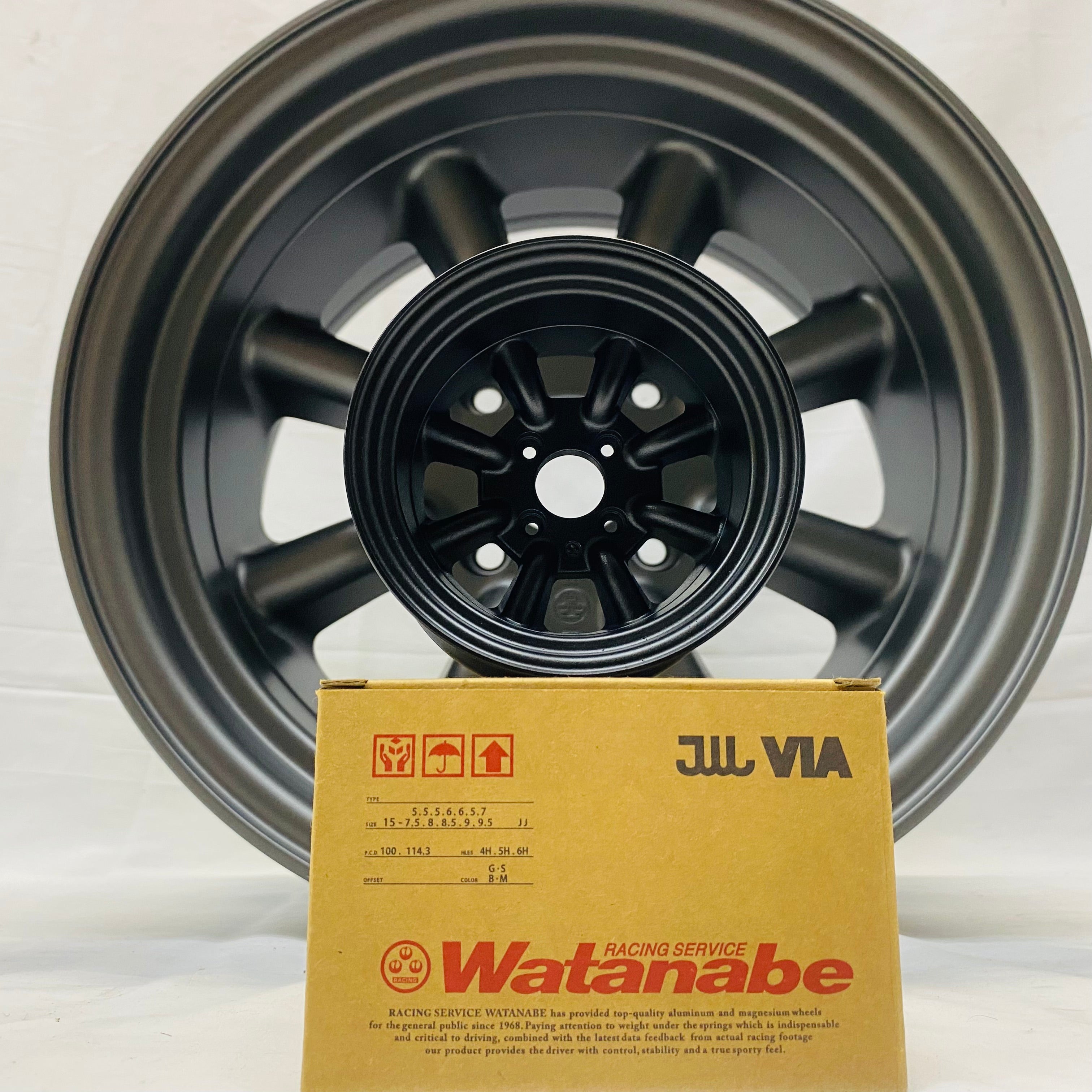 RS Watanabe R Type Eight Spoke Mini Wheel