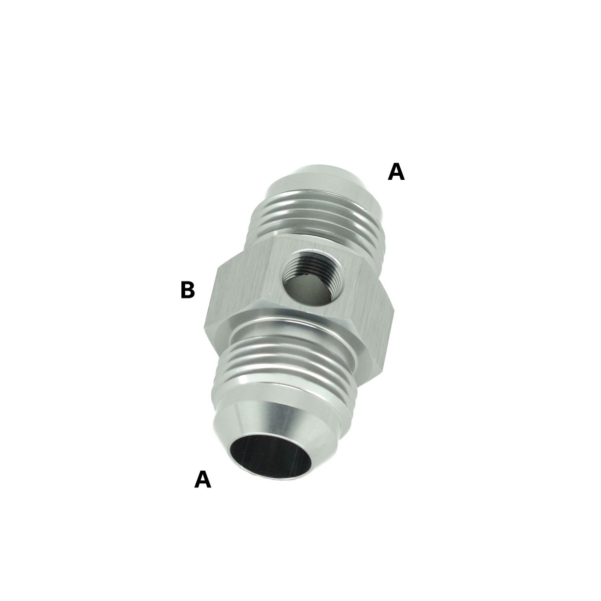 STRAIGHT MALE TO MALE WITH 1/8" PORT — image 2