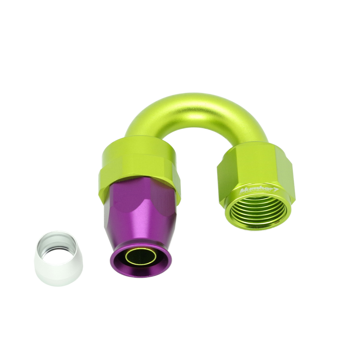 180° PTFE SWIVEL HOSE ENDS 180°PTFE (Swivel)