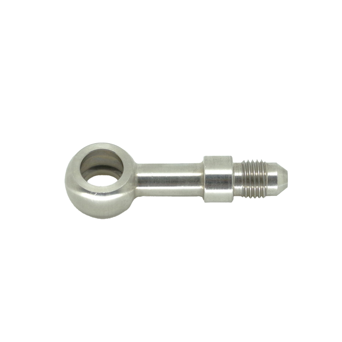 STRAIGHT BANJO TO MALE AN (Stainless) — image 1