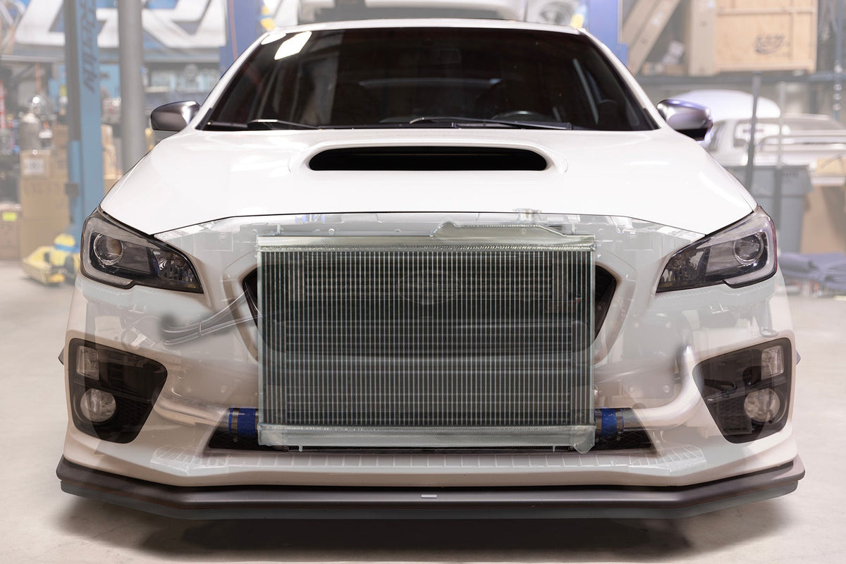 ALUMINUM RADIATOR GRB/GV/VAB IMPREZA EJ20 - (12063801) — image 3