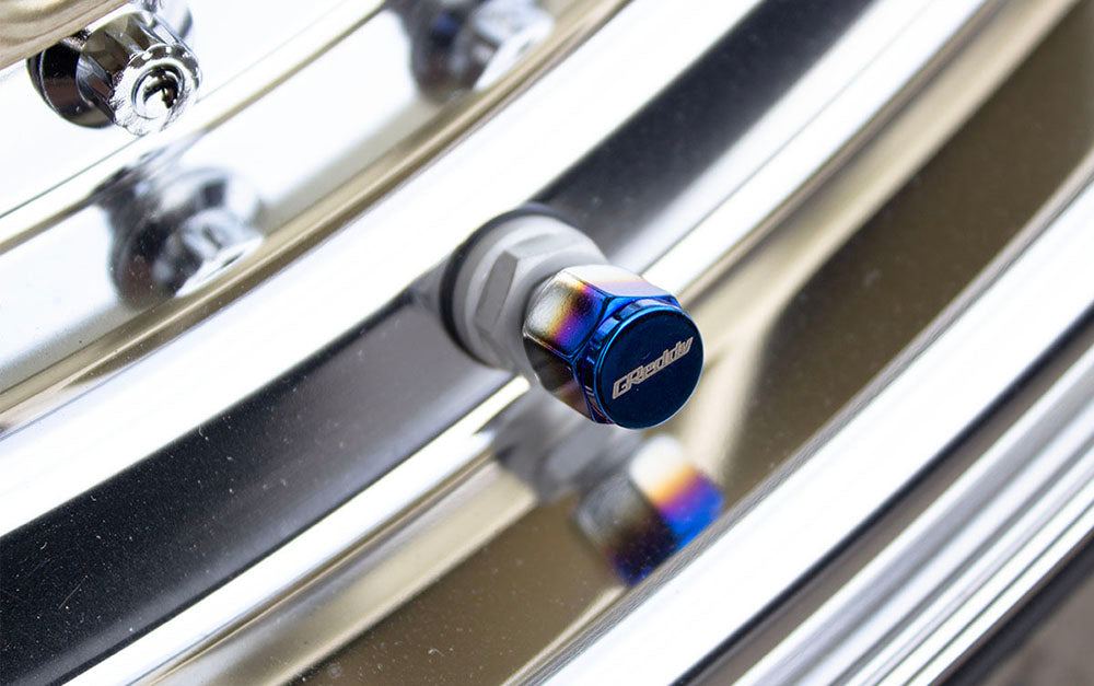 GREDDY AIR VALVE STEM CAP (TI) - (18001996) — image 2