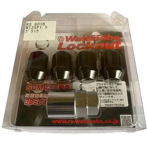 RS Watanabe Wheel Lock Nuts 4 Piece Set
